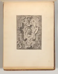 Series of Cartouches, in: Targhe ed altri ornati di varie e capricciose invenzioni (Cartouches and other ornaments of various and capricious invention, page 36)