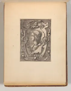 Series of Cartouches, in: Targhe ed altri ornati di varie e capricciose invenzioni (Cartouches and other ornaments of various and capricious invention, page 37)