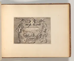 Series of Cartouches, in: Targhe ed altri ornati di varie e capricciose invenzioni (Cartouches and other ornaments of various and capricious invention, page 50)