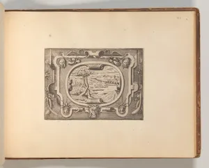 Series of Cartouches, in: Targhe ed altri ornati di varie e capricciose invenzioni (Cartouches and other ornaments of various and capricious invention, page 52)