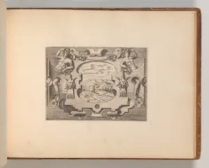 Series of Cartouches, in: Targhe ed altri ornati di varie e capricciose invenzioni (Cartouches and other ornaments of various and capricious invention, page 53)