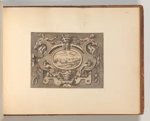 Series of Cartouches, in: Targhe ed altri ornati di varie e capricciose invenzioni (Cartouches and other ornaments of various and capricious invention, page 53)