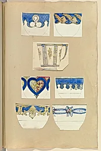 Seven Designs for Decorated Cups