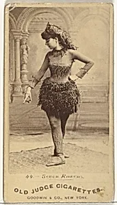 Seven Ravens, from the Actors and Actresses series (N171) for Old Judge Cigarettes by Goodwin & Company