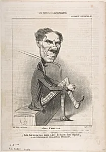 Ségur d'Aguessau by Honoré Daumier|Aubert et Cie