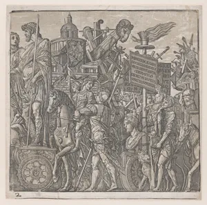 Sheet 2: A Triumphal Chariot, from "The Triumph of Julius Caesar"
