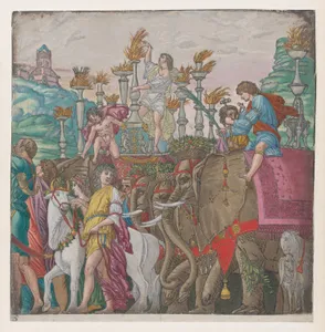 Sheet 5: Elephants, from "The Triumph of Julius Caesar"