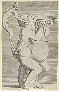 Silenus, as a Vase, Satyr Handle