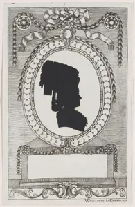 Silhouette of Trapp, Stiftsfräulein