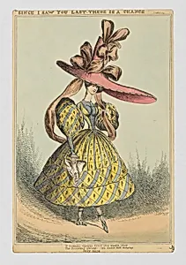 Since I Saw You Last There is a Change!!! If fashions various laws you would obey–The Petticoat Abridge, the Ankle full display by William Heath ('Paul Pry')