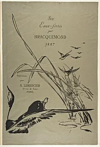 Six Eaux-fortes par Bracquemond