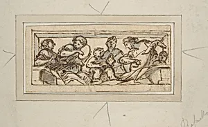 Six Music-Making Figures