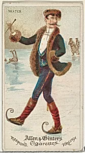 Skater, from World's Dudes series (N31) for Allen & Ginter Cigarettes by Allen & Ginter