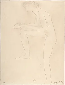 Sketch for Figure on Whistler Monument