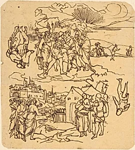 Sketches for Biblical Scenes