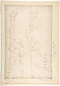 Sketches for Grotesque Wall Decorations.