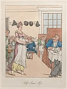 Slap-Bang Shop by Thomas Rowlandson