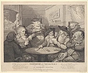 Smithfield Sharpers, or the Countryman Defrauded by Thomas Rowlandson|John Keyse Sherwin|Elizabeth Jackson