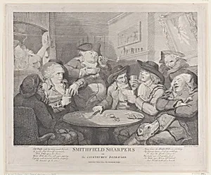 Smithfield Sharpers, or the Countryman Defrauded by Thomas Rowlandson|John Keyse Sherwin|Thomas Palser