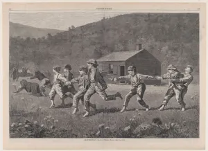 Snap-the-Whip (from "Harper's Weekly," Vol. XVII)