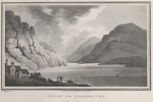 Snowdon from Llanberris Lake, from "Remarks on a Tour to North and South Wales, in the year 1797"