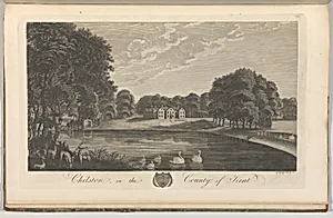 Somerhill, near Tunbridge, in the County of Kent, from Edward Hasted's, The History and Topographical Survey of the County of Kent, vols. 1-3 by Richard Bernard Godfrey