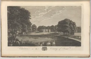 Somerhill, near Tunbridge, in the County of Kent, from Edward Hasted's, The History and Topographical Survey of the County of Kent, vols. 1-3