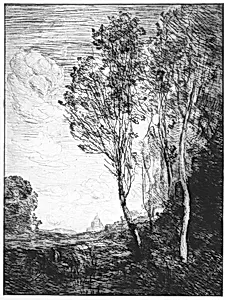 Souvenir of Italy by Camille Corot