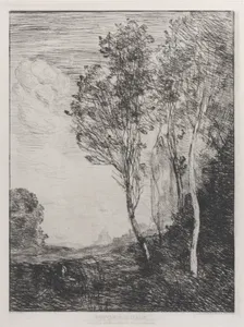 Portrait of Camille Corot|Auguste Delâtre|Cadart & Chevalier