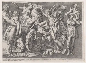 Speculum Romanae Magnificentiae: Battle of the Amazons