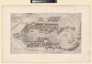 Speculum Romanae Magnificentiae: Birdseye View of the Port of Rome