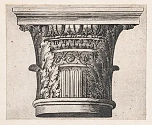 Speculum Romanae Magnificentiae: Composite capital