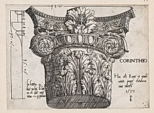 Speculum Romanae Magnificentiae: Corinthian capital