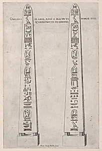 Speculum Romanae Magnificentiae: Egyptian Obelisk
