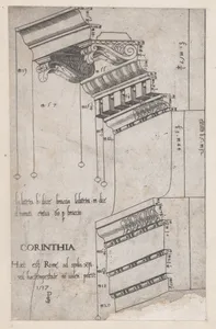 Speculum Romanae Magnificentiae: Entablature from the Forum of Trajan, Rome