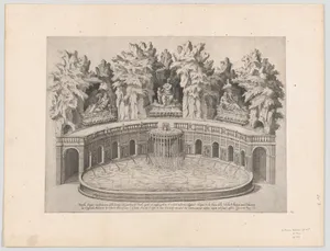 Speculum Romanae Magnificentiae: Fountain and Gardens of the Villa d'Este at Tivoli