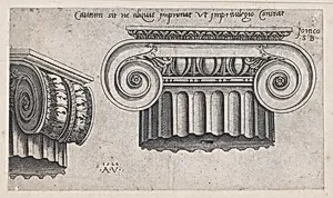 Speculum Romanae Magnificentiae: Ionic Capital