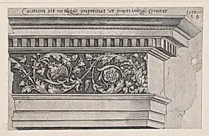 Speculum Romanae Magnificentiae: Ionic Entablature