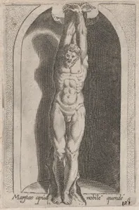 Speculum Romanae Magnificentiae: Marsias (Marsias apud nobile quende)