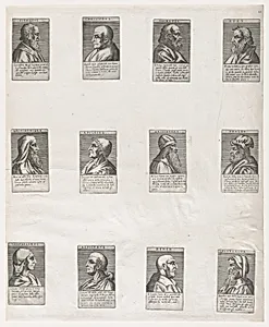 Speculum Romanae Magnificentiae: Portraits of the Ancient Philosophers by Anonymous, Italian, 16th century