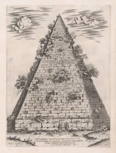 Speculum Romanae Magnificentiae: Pyramid of Caius Cestius