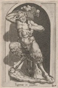 Speculum Romanae Magnificentiae: Satyr (Satyrus in caedibus)