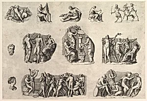 Speculum Romanae Magnificentiae: Subjects after Antique Cameos and Gems by Enea Vico|Antonio Lafreri|Anonymous, Italian, 16th century|Battista Franco
