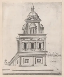 Speculum Romanae Magnificentiae: Temple near the Appian Way