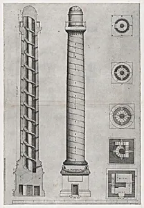 Speculum Romanae Magnificentiae: The Column of Trajan by Anonymous, Italian, 16th century|Antonio Lafreri|Antonio da Labacco