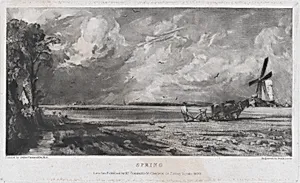 Spring by David Lucas|John Constable