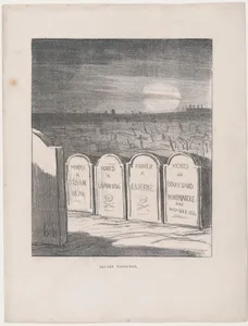 Square Napoleon, from 'News of the day,' published in L'Album du Siège, 1870