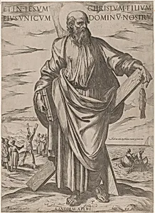 St. Andrew, from 'Christ, Mary and the Apostles'
