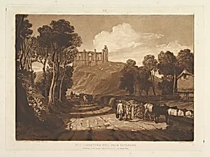 St. Catharine's Hill near Guilford, part VII, plate 33 from "Liber Studiorum" by Joseph Mallord William Turner|J. C. Easling|Joseph Mallord William Turner