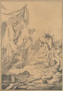 St. Charles Borromeo Distributing Communion to the Victims of the Plague in Milan